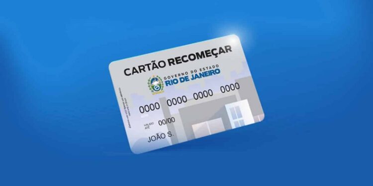 Distribuição e e retirada do Cartão Recomeçar