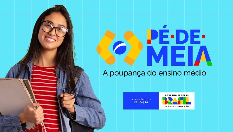 O programa Pé de Meia foi desenvolvido para apoiar estudantes da rede pública que enfrentam desafios financeiros e desejam concluir o ensino médio. Imagem: IFPE