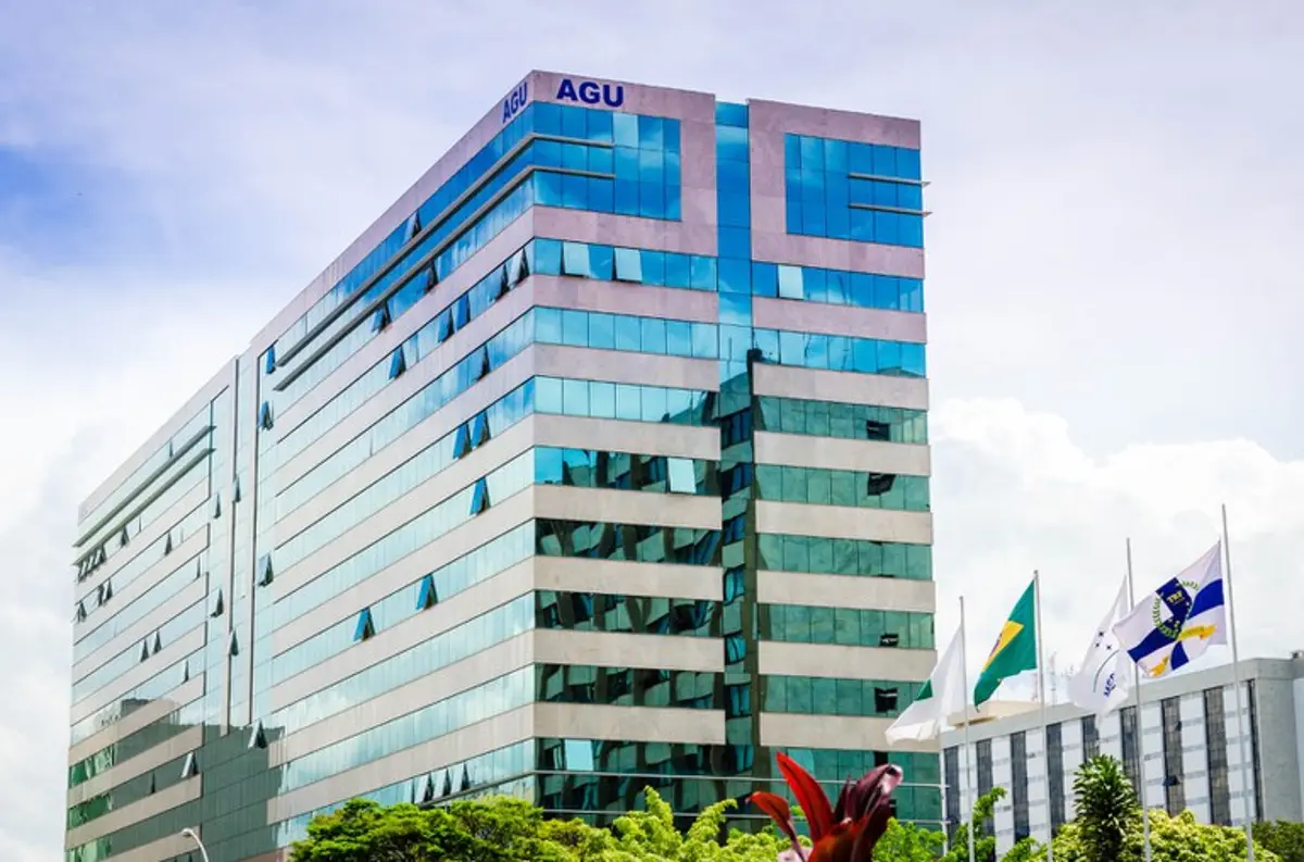 Edifício da Advocacia-Geral da União (AGU), relacionado ao papel no ressarcimento por fraude no INSS.