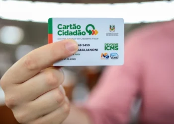 Imagem do Cartão Cidadão do Rio Grande do Sul, utilizado para devolução de ICMS, com pagamento a mais de 580 mil famílias na quinta-feira, 31.