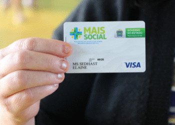 Cartão do Programa Mais Social do Governo de Mato Grosso do Sul