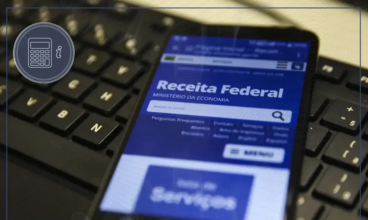 Página da Receita Federal mostrando informações sobre valores a receber e consulta de valores esquecidos.