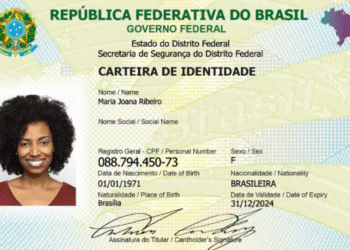 Nova Carteira de Identidade Brasileira com CPF unificado.
