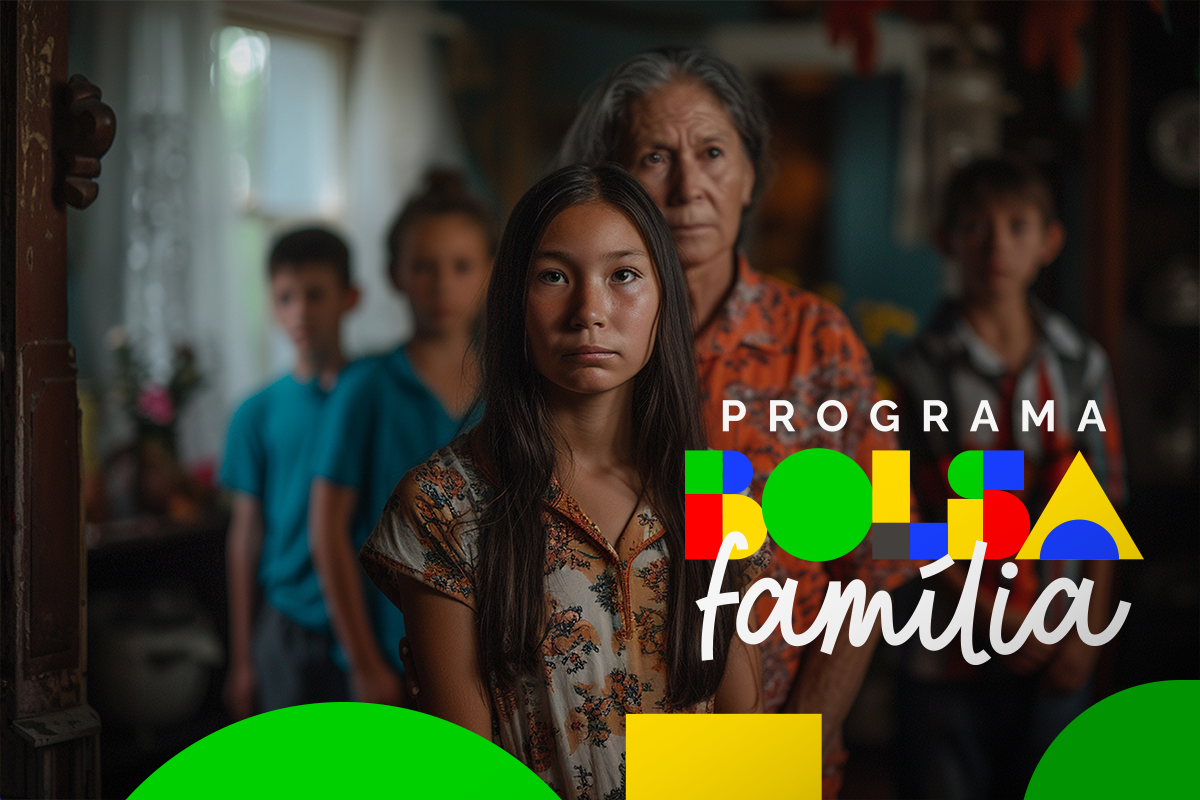 Imagem de uma mão segurando o cartão do Bolsa Família, com um símbolo de proibição sobre ele, representando a suspensão do benefício.