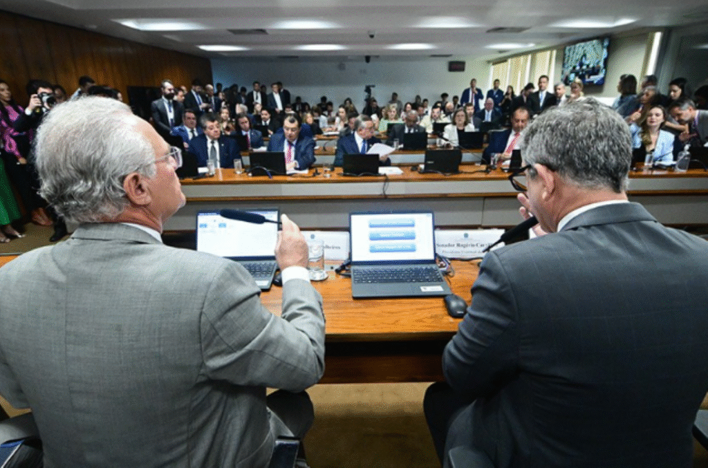 Sessão do Senado sobre Imposto de Renda