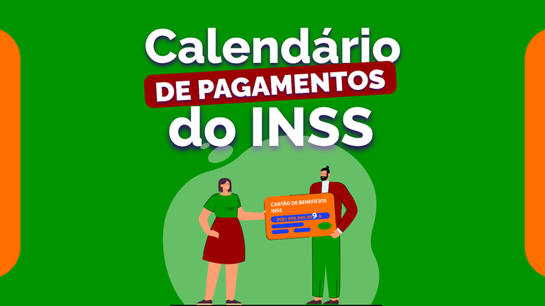 Benefícios do INSS com novo calendário de pagamentos em 2025 Ilustração sobre o calendário de pagamentos dos benefícios do INSS em 2025.