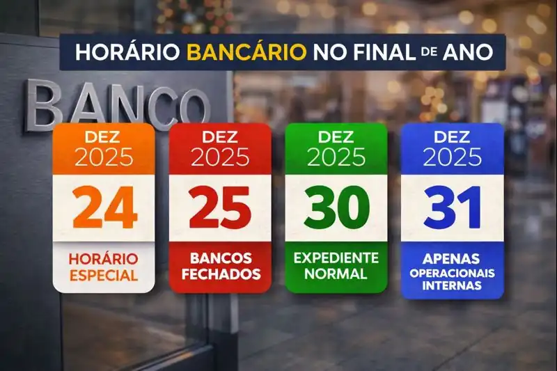 Pagamentos digitais e compensação bancária no fim do ano Funcionamento dos pagamentos e canais digitais durante feriados bancários de fim de ano.