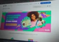 Banner online promovendo a nova identidade nacional brasileira em 2026, com destaque para "nova identidade".