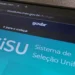 Página do Sistema de Seleção Unificada (SiSU)