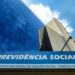 Fachada do prédio da Previdência Social com logo do INSS