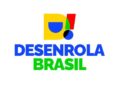 Logo do Desenrola Brasil em destaque sobre fundo claro