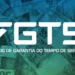 Logomarca do FGTS em destaque e, ao redor, várias cédulas de real