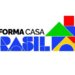 Logo oficial do programa Reforma Casa Brasil com identidade visual colorida em destaque sobre fundo claro