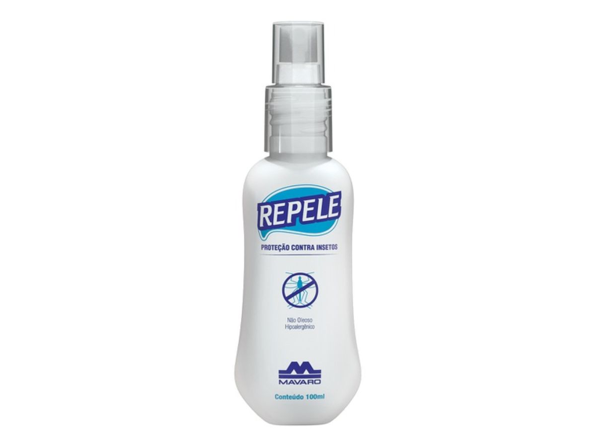 Frasco do repelente Repele