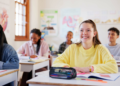 Alunos em sala de aula.