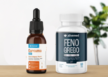 Suplementos da marca Alivemed.