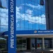 Sede do INSS com nome "Previdência Social" destacado.